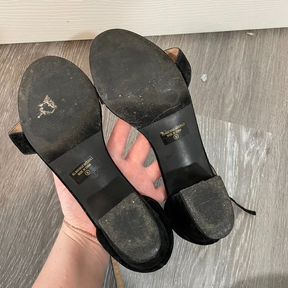 LULUS Kitten-Heel Open-Toe Black - Picture 3 of 3